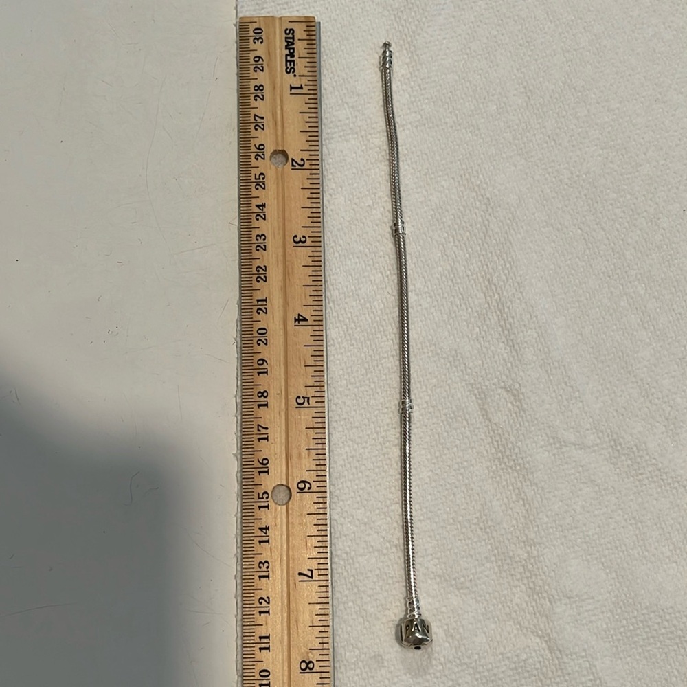 Pandora 7 1/2” 925 silver bracelet